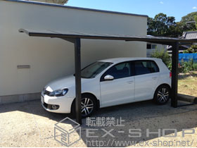 のカーポート カーブポートシグマIII 積雪〜20cm対応 施工例