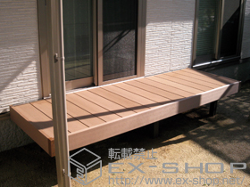 のウッドデッキ 樹ら楽ステージ 施工例