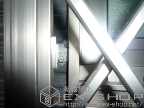 の面格子・窓格子 アルミ面格子 ヒシクロス 施工例