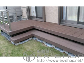 YKKAP�̃E�b�h�f�b�L ���E�b�h�f�b�L 200�{�V���v�����_���f�b�L�t�F���X2�^�����i�q2�{�^�C�v�� �{�H��