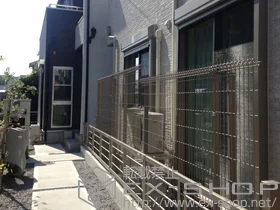 LIXIL ���N�V��(TOEX)�̃t�F���X�E��E�� �n�C�O���b�h�t�F���X����2�^ �t���[�|�[���^�C�v �{�H��