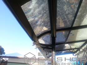 のカーポート プレシオステラス R型 屋根タイプ 連棟 積雪〜20cm対応 施工例