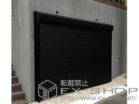 のガレージシャッター ガレージシャッタークワトロ 電動式 外部付タイプ 施工例