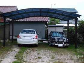 のカーポート レイナツインポートグラン　積雪〜20cm対応 施工例