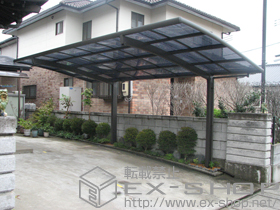 のカーポート カーブポートシグマIII 積雪〜20cm対応 施工例