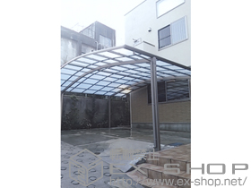 のカーポート カーブポートシグマIII ワイド 積雪〜20cm対応 施工例