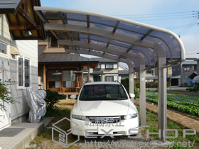 のカーポート テールポートシグマIII 1500 積雪〜50cm対応 施工例