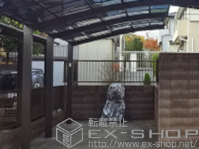 のカーポート カーブポートシグマIII 積雪〜20cm対応 施工例