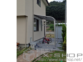 のテラス屋根 ヴェクターテラス R型 テラスタイプ 単体 積雪〜20cm対応 施工例