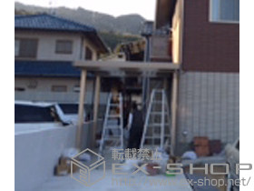 のカーポート テリオスポートIII 1500 角柱4本仕様 積雪〜50cm対応 施工例