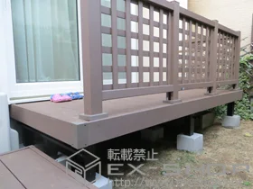 YKKAP�̃E�b�h�f�b�L ���E�b�h�f�b�L 200 �P��+�Ɨ������E�b�h�X�e�b�v2�^+���E�b�h�f�b�L�t�F���X1�^��䌅�i�q�� �{�H��