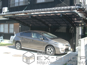 のカーポート カムフィZX 積雪〜20cm対応 施工例