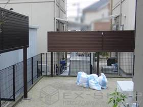 YKKAP�̃t�F���X�E��E�� �G�N�X���C���t�F���X7�^�@2�i�x���{�H �{�H��