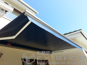 のオーニング・日よけ 彩風C型 手動式 施工例