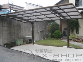 のカーポート カーブポートシグマIII 積雪〜20cm対応 施工例