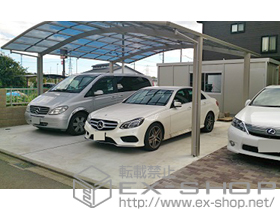 のカーポート レイナツインポートグラン　積雪〜20cm対応 施工例