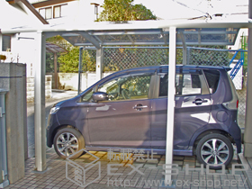 のカーポート レイナワンポートグラン　積雪〜20cm対応 施工例