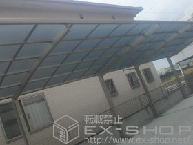 のカーポート レイナポートグラン 縦連棟　積雪〜20cm対応 施工例