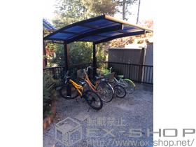 のサイクルポート・駐輪場 プレシオスポート ミニ 積雪〜20cm対応 施工例