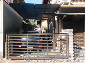 のカーポート アーキフィット 積雪〜20cm対応 施工例