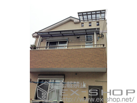 のバルコニー・ベランダ屋根 ライザーテラスII F型 屋根タイプ 単体 積雪〜20cm対応 施工例