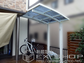 のサイクルポート・駐輪場 レイナポートグランミニ 積雪〜20cm対応 施工例