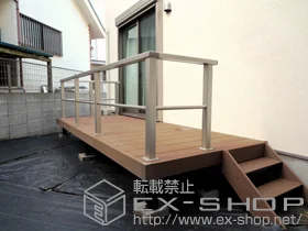 YKKAP�̃E�b�h�f�b�L ���E�b�h�f�b�L 200�{���E�b�h�X�e�b�v5�^ S�^�C�v2�i�{�V���v�����_���f�b�L�t�F���X8�^ ���i�q1�{ �{�H��