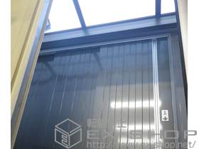 のテラス屋根 ライザーテラスII F型 テラスタイプ 単体 積雪〜20cm対応 施工例