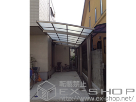 のカーポート カーブポートシグマIII 延長 積雪〜20cm対応 施工例