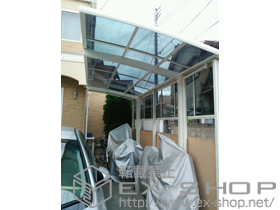 のサイクルポート・駐輪場 カーブポートシグマIII ミニ 積雪〜20cm対応 施工例