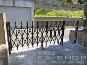 のカーゲート トリップゲート PA型 ノンレール 片開き 33S 施工例