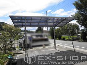 のカーポート カーブポートシグマIII 積雪〜20cm対応 施工例