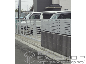 のカーゲート ワイドオーバードアS1型 電動式 51-12 施工例