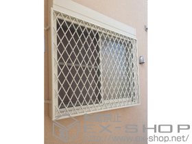 の面格子・窓格子 アルミ面格子 ヒシクロス 施工例