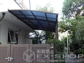 LIXIL リクシル(トステム)のカーポート ルーフポートシグマIII 積雪〜20cm対応 施工例