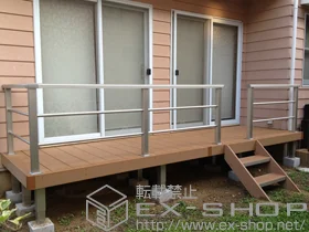 YKKAP�̃E�b�h�f�b�L ���E�b�h�f�b�L 200+�V���v�����_���f�b�L�t�F���X2�^�����i�q2�{�^�C�v��+���E�b�h�X�e�b�v5�^ H�^�C�v 2�i �{�H��