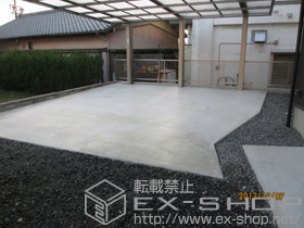 のカーポート ダブルフェース 積雪〜20cm 施工例