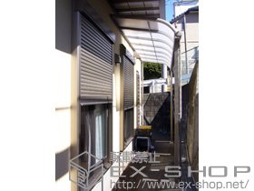 のテラス屋根 パワーアルファ RB型 テラスタイプ 単体 積雪〜30cm対応 施工例