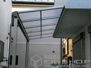 のテラス屋根 ヴェクターテラス F型 テラスタイプ 単体 積雪〜20cm対応 施工例