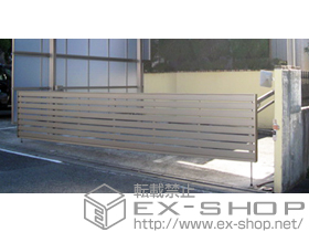 のカーゲート ワイドオーバードアS5型 電動タイプ 施工例