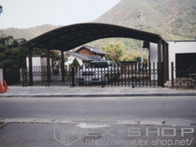 のカーポート リベルポートシグマIII 1500 3台用 積雪〜50cm対応 施工例