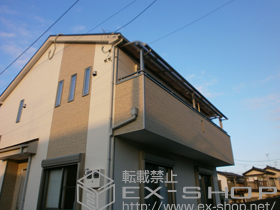 のバルコニー・ベランダ屋根 ライザーテラスII R型 屋根タイプ 連棟 積雪〜20cm対応 施工例