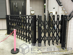 のカーゲート リフティングアコー 1型 角地タイプ 施工例