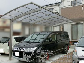 のカーポート レイナポートグラン 延長　積雪〜20cm対応 施工例