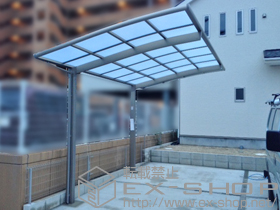 のカーポート カーブポートシグマIII 積雪〜20cm対応 施工例