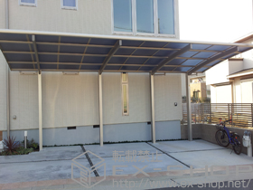 のカーポート レイナポートグランZ 延長　積雪〜20cm対応 施工例