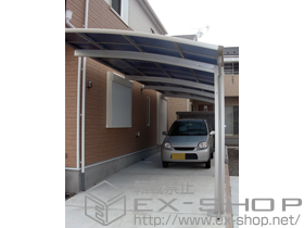 のカーポート プレシオスポート 縦連棟 積雪〜20cm対応 施工例