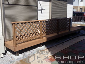 のウッドデッキ リコステージII 施工例