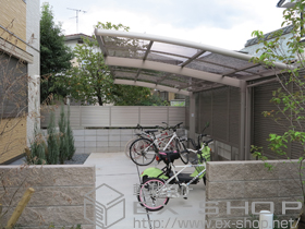 のカーポート カーブポートシグマIII 積雪〜20cm対応 施工例