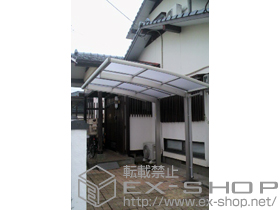 のサイクルポート・駐輪場 プレシオスポート ミニ　積雪〜20?対応 施工例